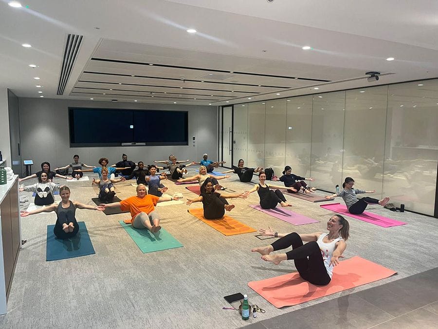 Corporate yoga & Pilates